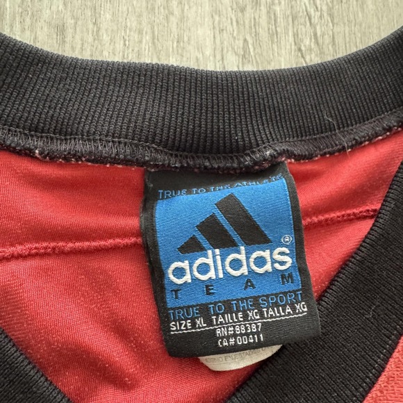 Vintage Tampa Bay Buccaneers Jersey Mens XL Red Adidas John Lynch 47 faded - Picture 3 of 6